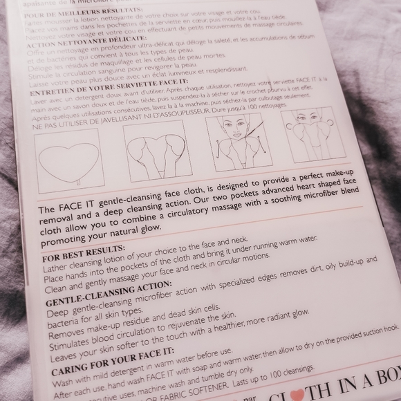 Face it Face Cloths - 2 pack day/night - Picture 3 of 7